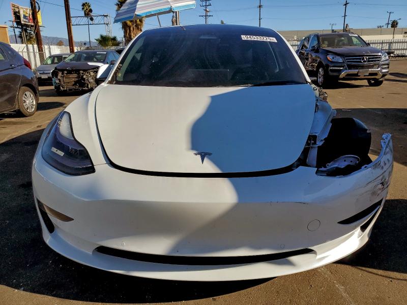 Photo 5 from auction – 2022 TESLA MODEL 3 with VIN 5YJ3E1EA0NF298015