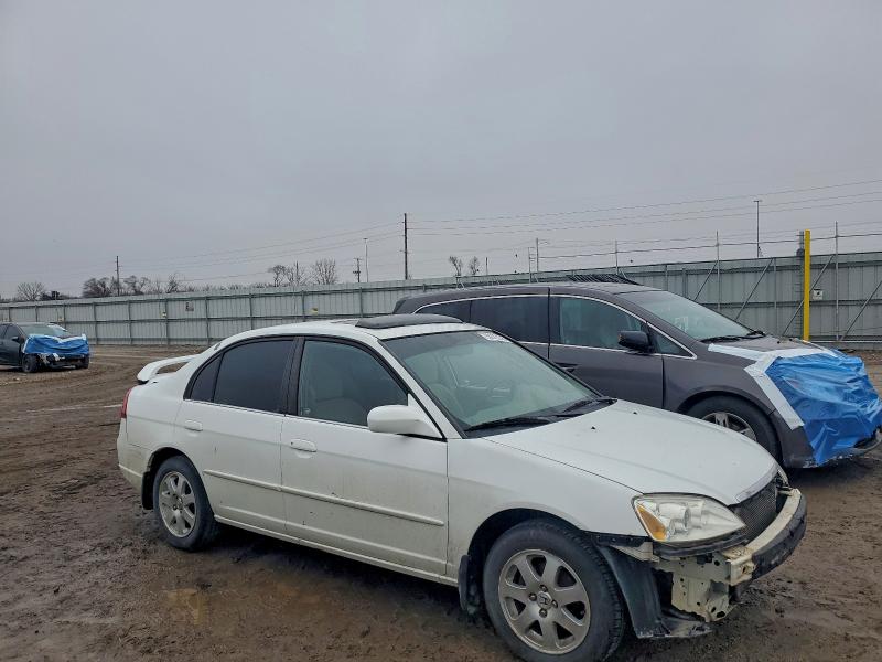 Photo 4 from auction – 2001 HONDA CIVIC EX with VIN 2HGES257X1H586528