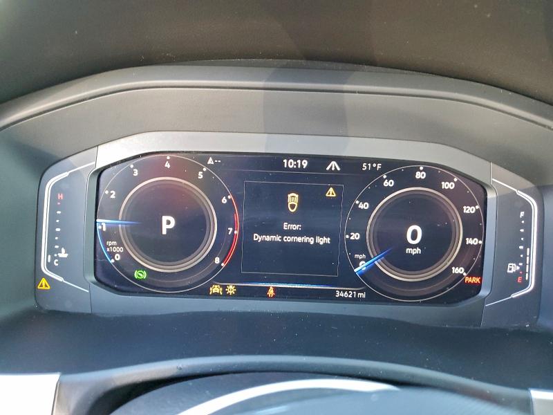 Photo 9 from auction – 2022 VOLKSWAGEN ATLAS SE with VIN 1V2KR2CA2NC540355
