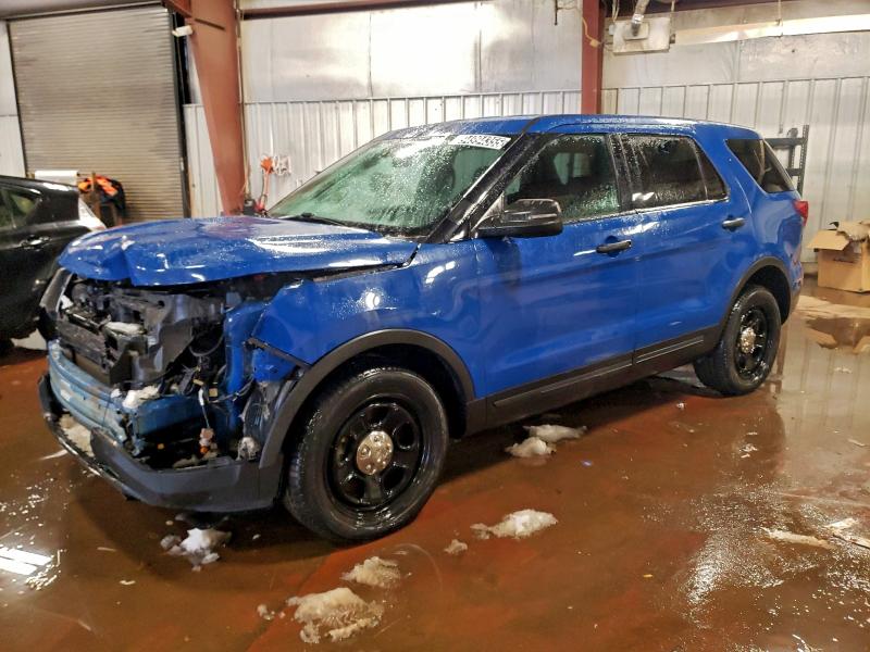 FORD EXPLORER P 2018 with VIN 1FM5K8AT0JGB69110 - Photo from auction