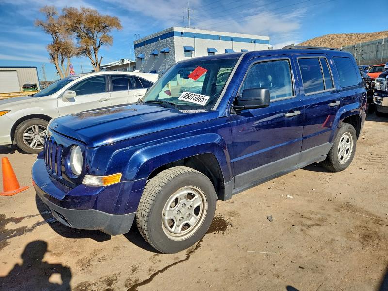 Photo 1 from auction – 2016 JEEP PATRIOT SP with VIN 1C4NJPBBXGD623090