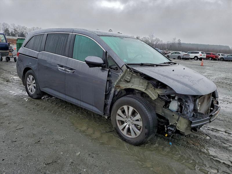 Photo 4 from auction – 2017 HONDA ODYSSEY EX with VIN 5FNRL5H44HB017108