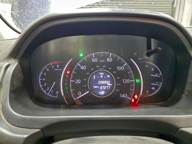 Photo 9 from auction – 2012 HONDA CR-V EXL with VIN 5J6RM4H7XCL023061
