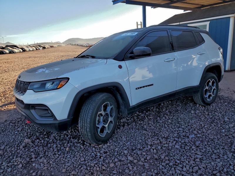 JEEP COMPASS TR 2022 with VIN 3C4NJDDB2NT114100 - Photo from auction