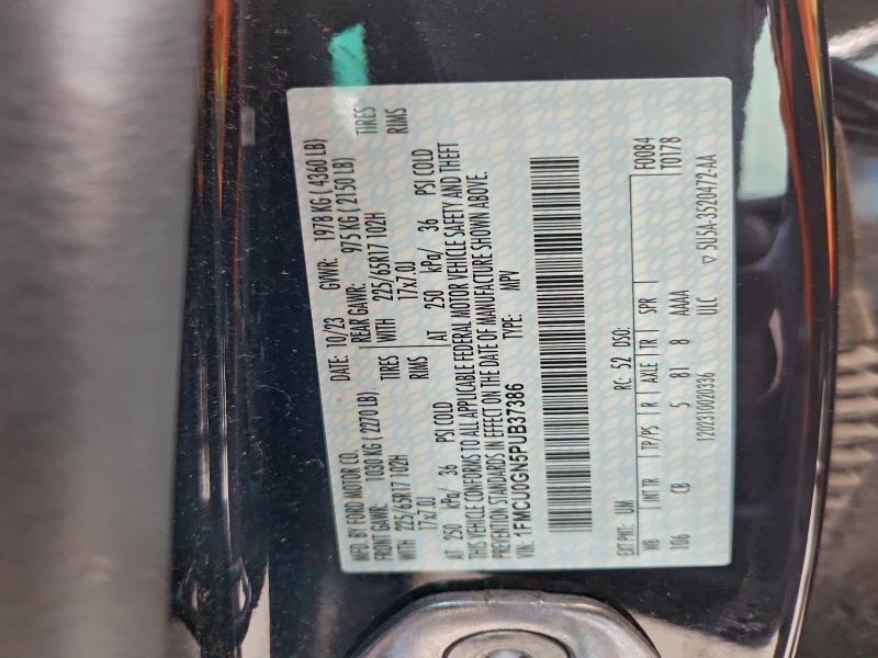 Photo 14 from auction – 2023 FORD ESCAPE ACT with VIN 1FMCU0GN5PUB37386