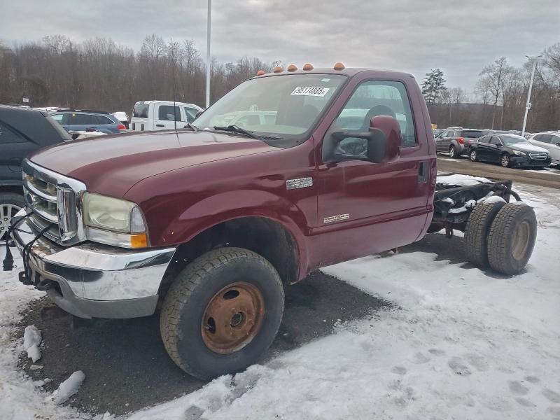 FORD F350 SUPER 2003 with VIN 1FDWF37P73EC50917 - Photo from auction