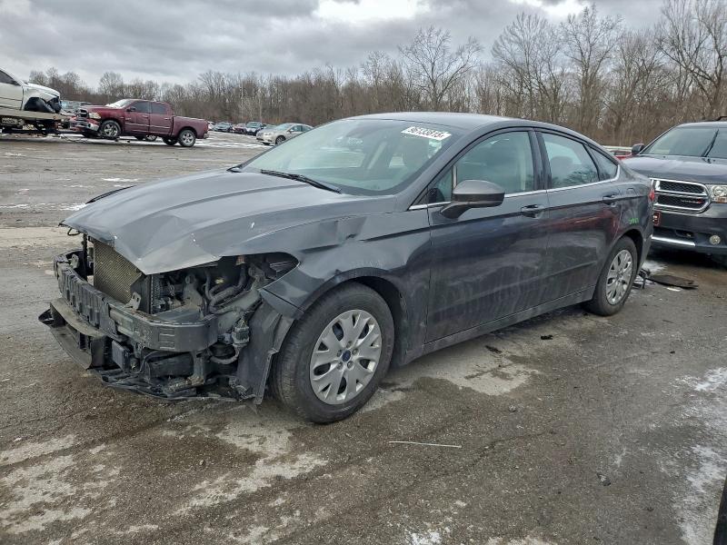 FORD FUSION S 2019 with VIN 3FA6P0G71KR230874 - Photo from auction