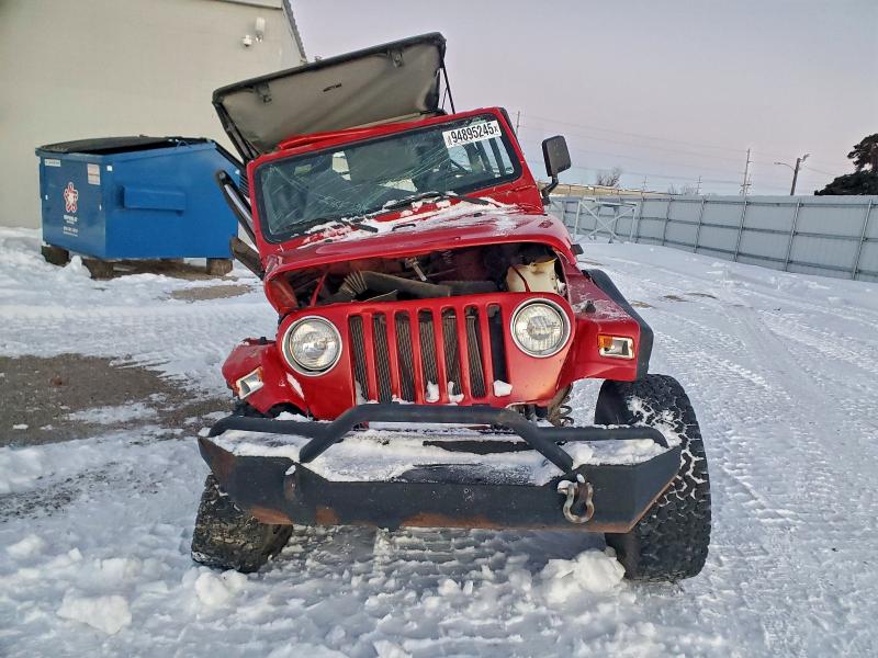 Photo 5 from auction – 2000 JEEP WRANGLER / with VIN 1J4FA29P4YP704654