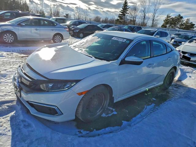 HONDA CIVIC LX 2019 with VIN 2HGFC2F55KH009129 - Photo from auction