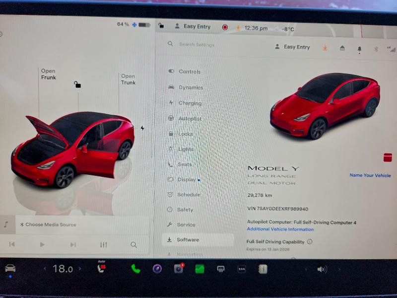 Photo 9 from auction – 2024 TESLA MODEL Y with VIN 7SAYGDEEXRF989940