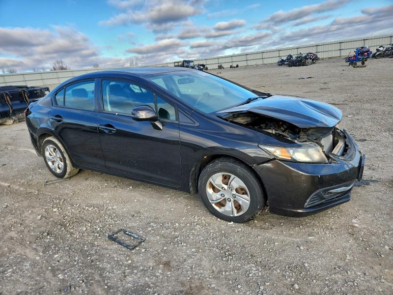 Photo 4 from auction – 2013 HONDA CIVIC LX with VIN 19XFB2F5XDE002581