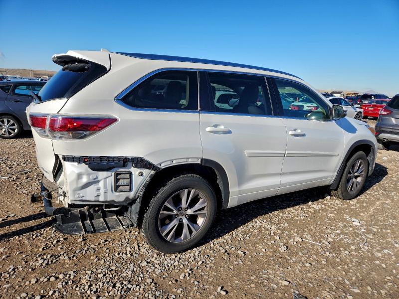 Photo 3 from auction – 2015 TOYOTA HIGHLANDER with VIN 5TDJKRFH2FS147328