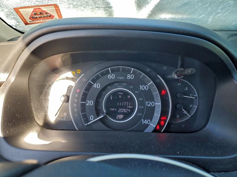 Photo 9 from auction – 2016 HONDA CR-V EXL with VIN 2HKRM3H75GH507715