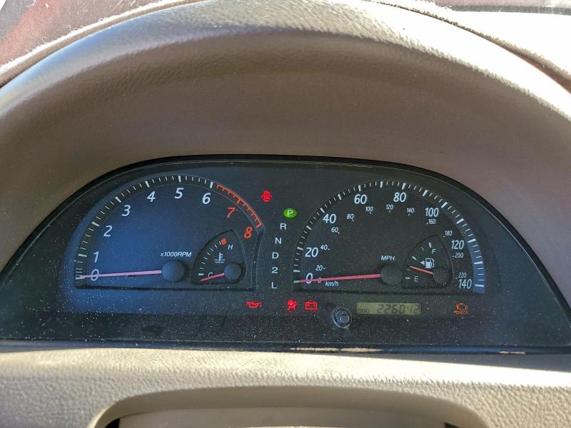 Photo 9 from auction – 2003 TOYOTA CAMRY with VIN 4T1BE30K33U248443