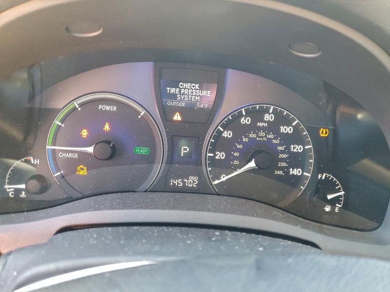 Photo 9 from auction – 2010 LEXUS RX 450H with VIN JTJBC1BA8A2400144