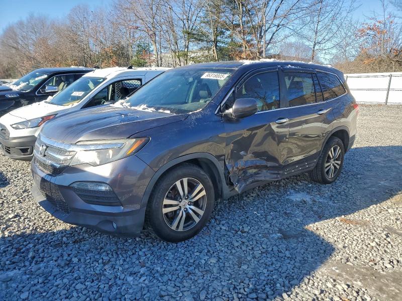 Photo 1 from auction – 2017 HONDA PILOT EXL with VIN 5FNYF6H52HB024950