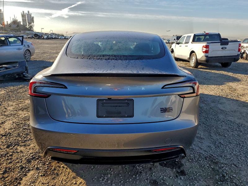 Photo 6 from auction – 2025 TESLA MODEL 3 with VIN 5YJ3E1ET9SF938686