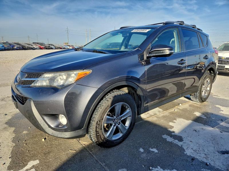 TOYOTA RAV4 XLE 2015 with VIN JTMWFREV6FD064322 - Photo from auction