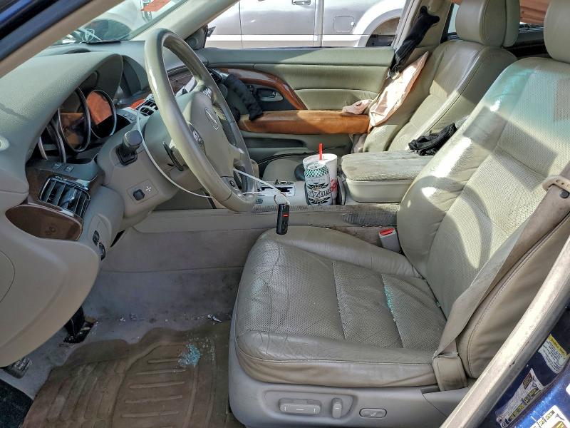 Photo 7 from auction – 2006 ACURA RL with VIN JH4KB165X6C008835