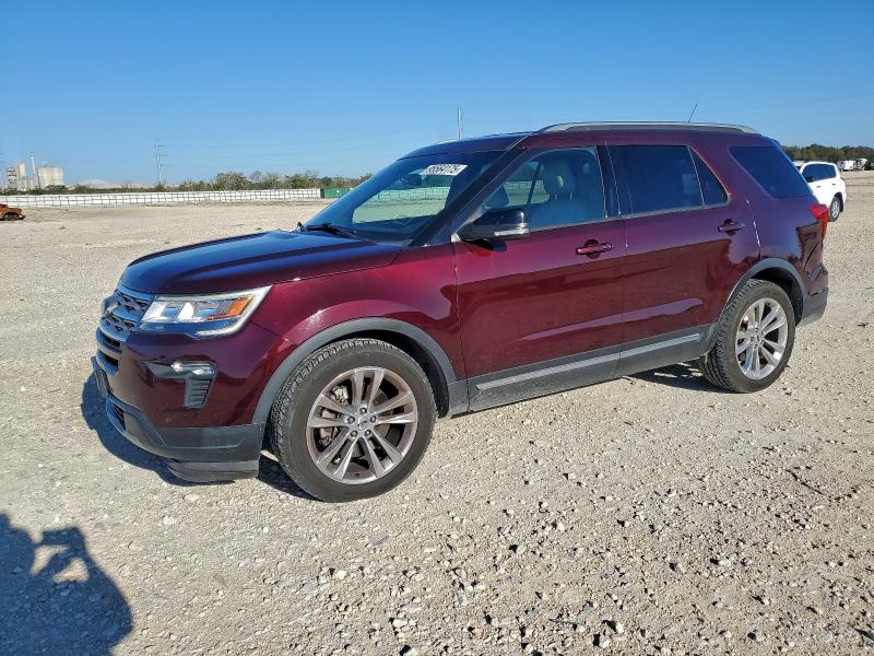 FORD EXPLORER X 2018 with VIN 1FM5K7D88JGB42464 - Photo from auction