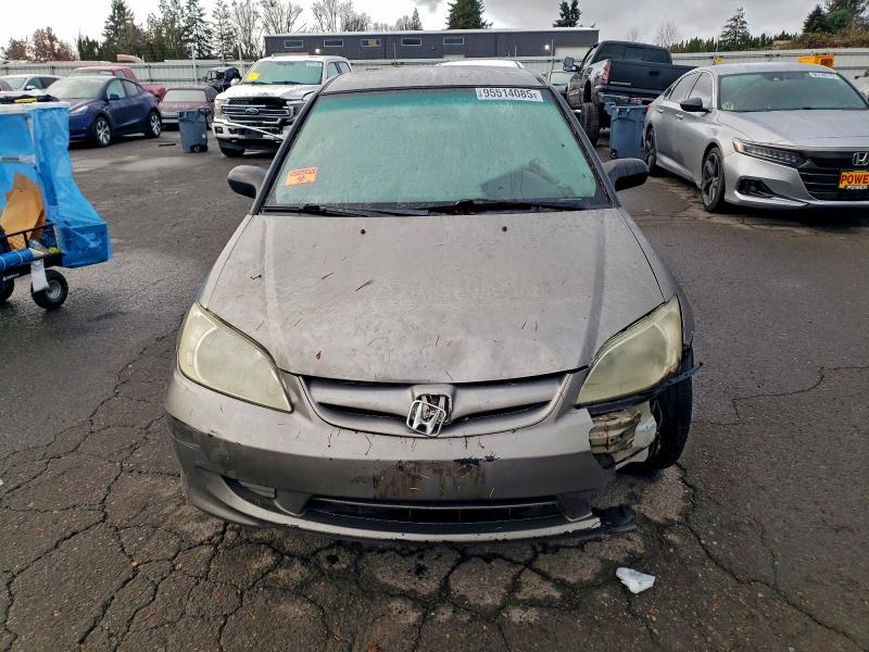 Photo 5 from auction – 2004 HONDA CIVIC LX with VIN 2HGES16594H528891