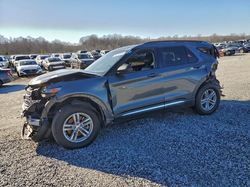 FORD EXPLORER X 2021 with VIN 1FMSK7DH3MGA78003 - Photo from auction