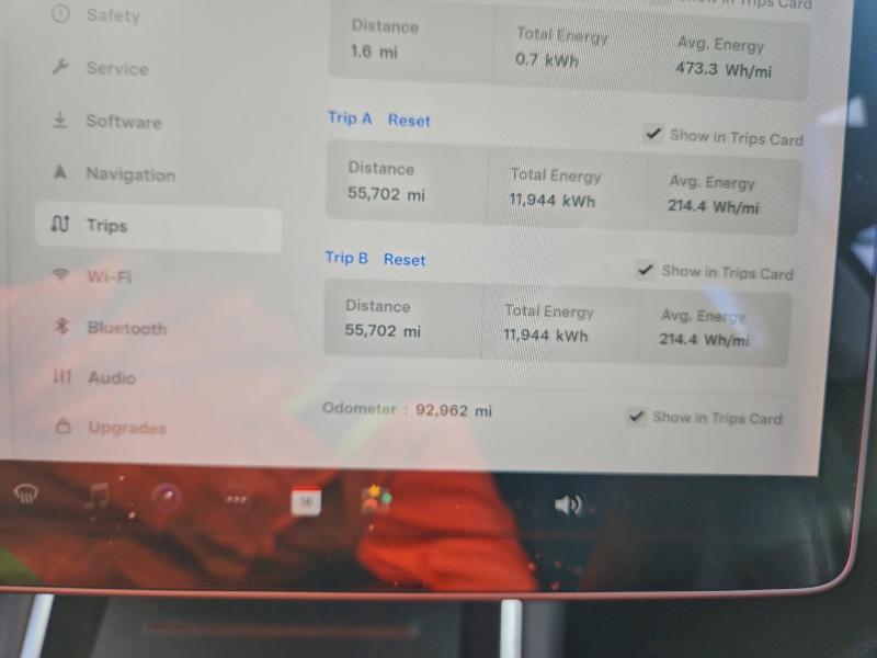 Photo 9 from auction – 2018 TESLA MODEL 3 with VIN 5YJ3E1EA2JF035261
