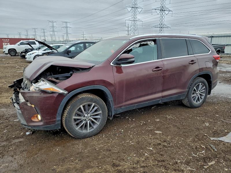 Photo 1 from auction – 2019 TOYOTA HIGHLANDER with VIN 5TDJZRFH7KS712615