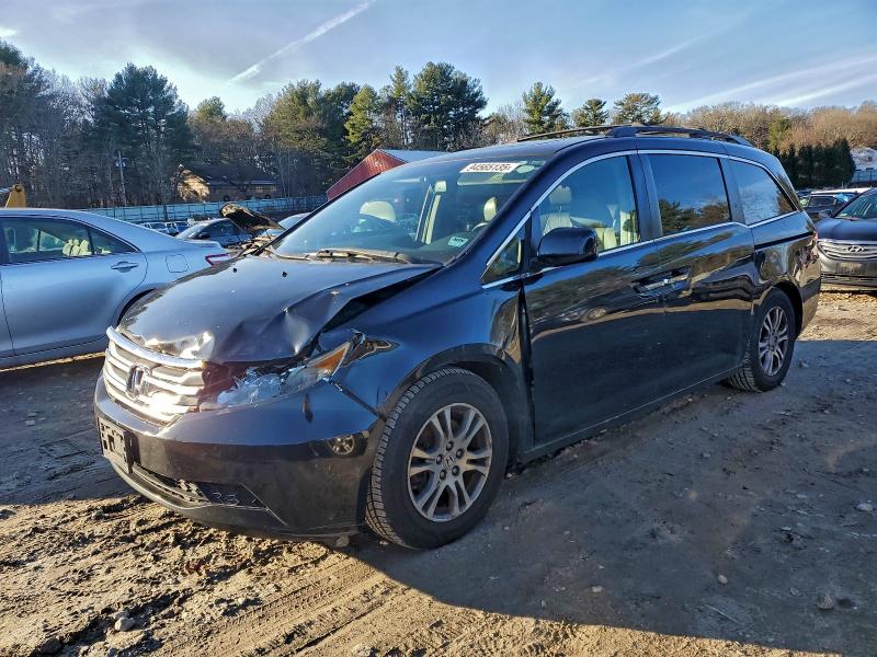 HONDA ODYSSEY 2013 with VIN 5FNRL5H63DB014910 - Photo from auction