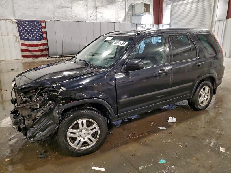 HONDA CR-V EX 2004 with VIN SHSRD78854U257606 - Photo from auction