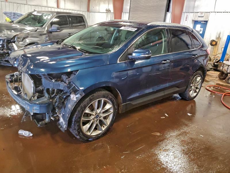 FORD EDGE TITAN 2017 with VIN 2FMPK4K81HBB36436 - Photo from auction