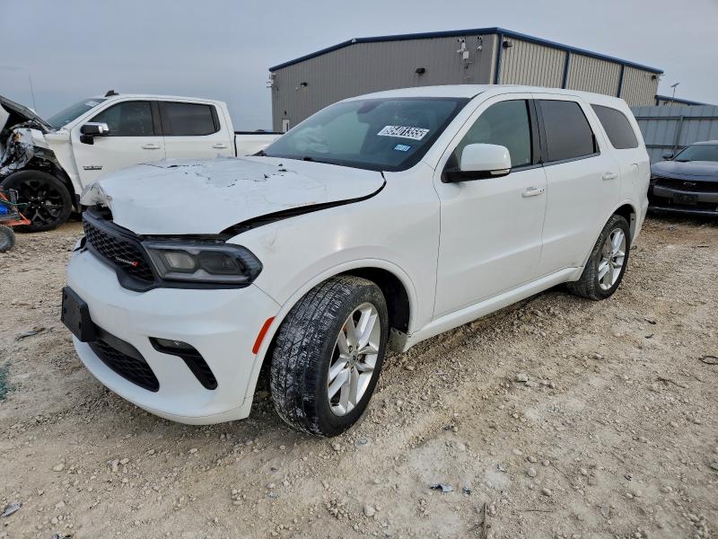 DODGE DURANGO GT 2021 with VIN 1C4RDHDG2MC607989 - Photo from auction
