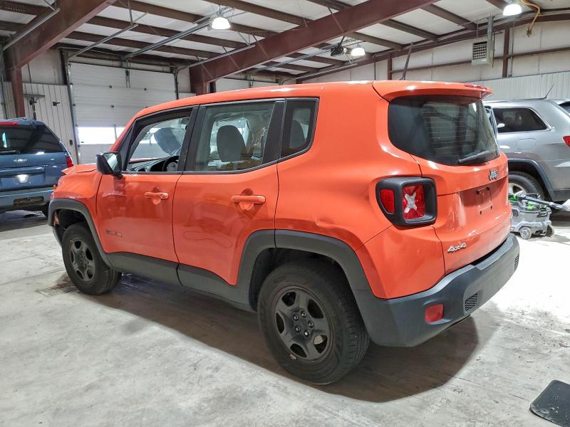 Photo 2 from auction – 2016 JEEP RENEGADE S with VIN ZACCJBAT4GPD34714