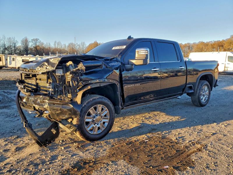 CHEVROLET SILVERADO 2020 with VIN 1GC4YREY1LF192737 - Photo from auction