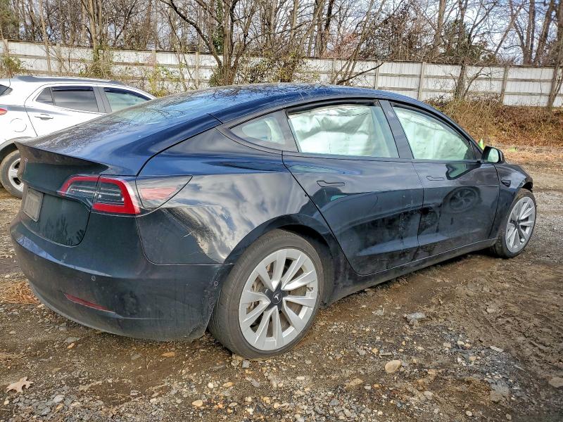 Photo 3 from auction – 2022 TESLA MODEL 3 with VIN 5YJ3E1EA5NF191347