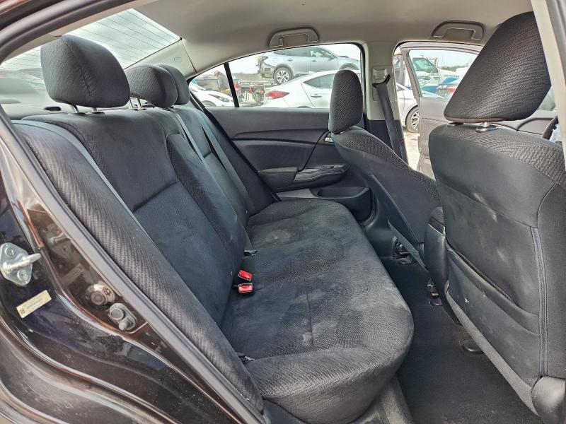 Photo 10 from auction – 2013 HONDA CIVIC LX with VIN 19XFB2F54DE058225