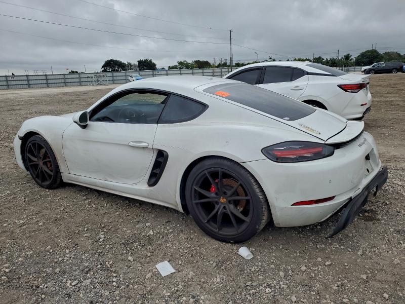 Photo 2 from auction – 2017 PORSCHE CAYMAN S with VIN WP0AB2A8XHS285207