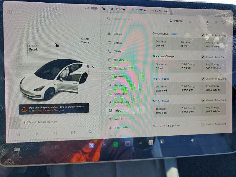 Photo 9 from auction – 2021 TESLA MODEL 3 with VIN 5YJ3E1EB3MF936989