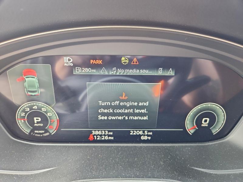 Фото 9 с аукциона – 2022 AUDI A5 PREMIUM с VIN WAUFACF51NA029114