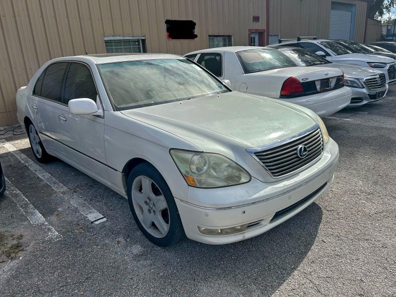 LEXUS LS 430 2005 with VIN JTHBN36F755028622 - Photo from auction