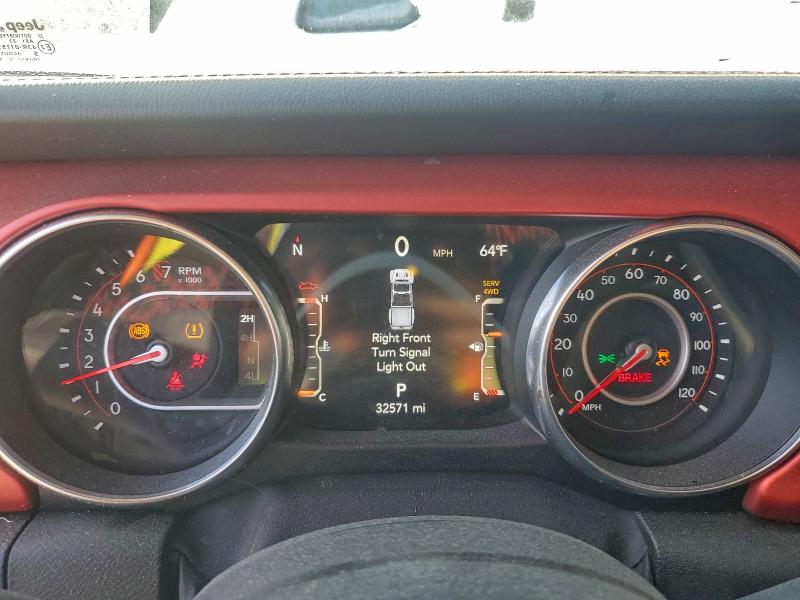 Photo 9 from auction – 2022 JEEP GLADIATOR with VIN 1C6JJTBG2NL142683