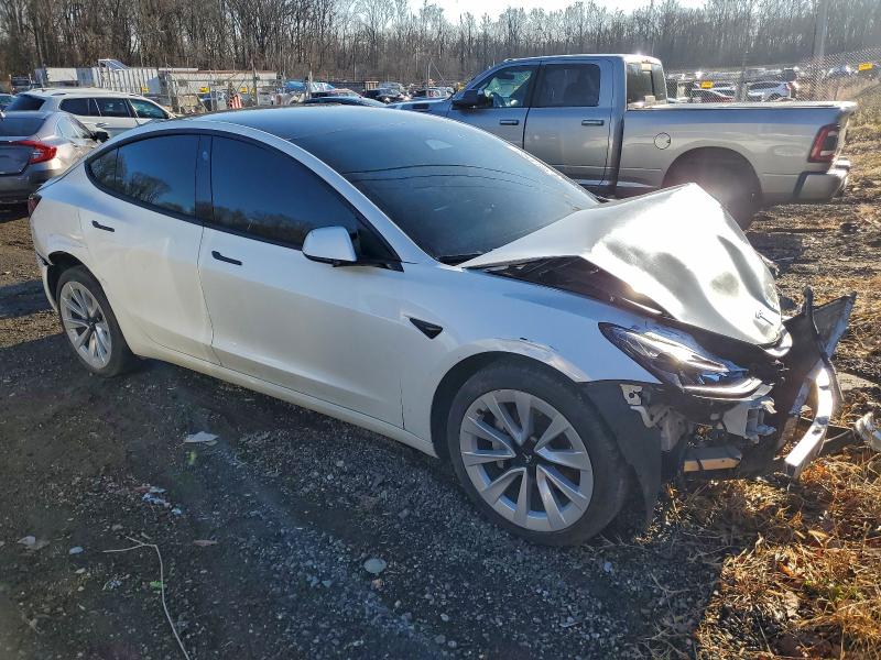 Photo 4 from auction – 2022 TESLA MODEL 3 with VIN 5YJ3E1EA8NF186644