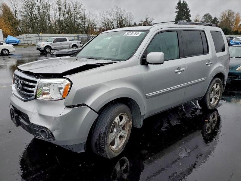 HONDA PILOT EXL 2013 with VIN 5FNYF4H55DB049632 - Photo from auction