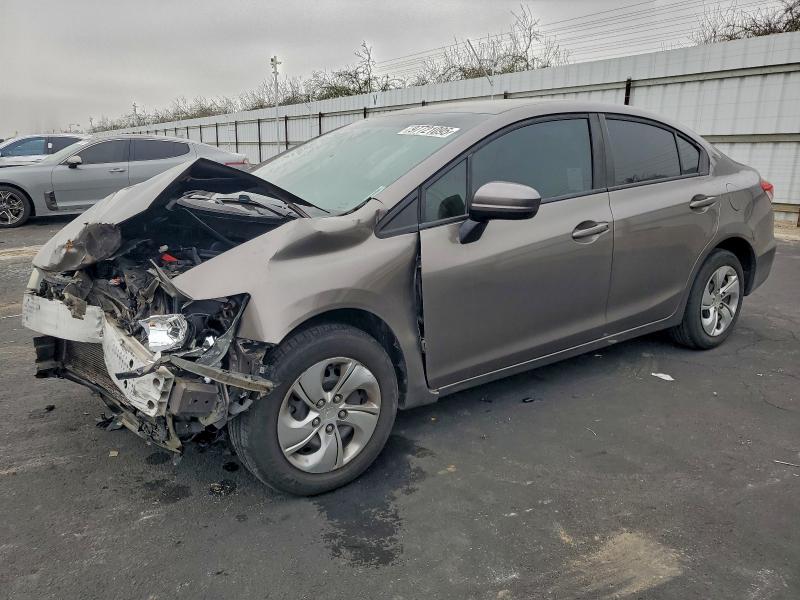HONDA CIVIC LX 2014 with VIN 19XFB2F54EE263741 - Photo from auction