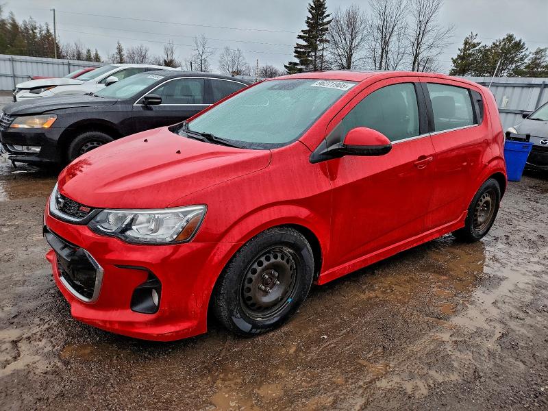 Photo 1 from auction – 2018 CHEVROLET SONIC PREM with VIN 1G1JF6SB4J4106183