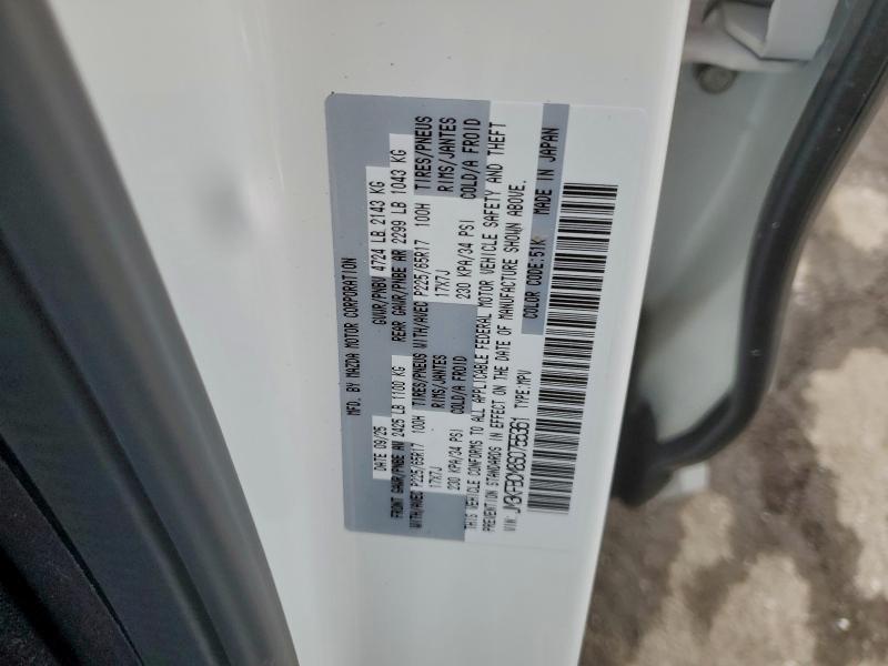 Photo 14 from auction – 2025 MAZDA CX-5 PREFE with VIN JM3KFBCM8S0755361