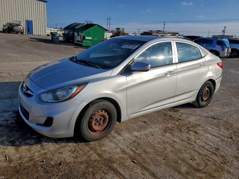 HYUNDAI ACCENT GLS 2013 with VIN KMHCT4AE3DU439855 - Photo from auction