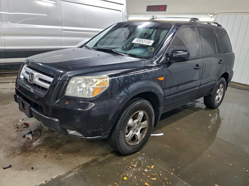 HONDA PILOT EX 2006 with VIN 2HKYF18666H559564 - Photo from auction