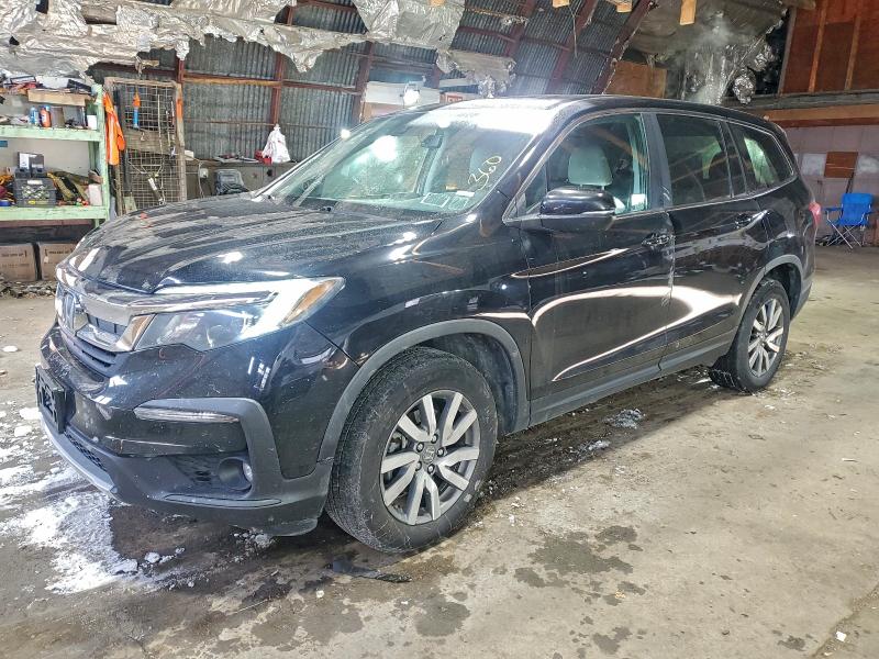 HONDA PILOT EXL 2019 with VIN 5FNYF6H55KB055715 - Photo from auction