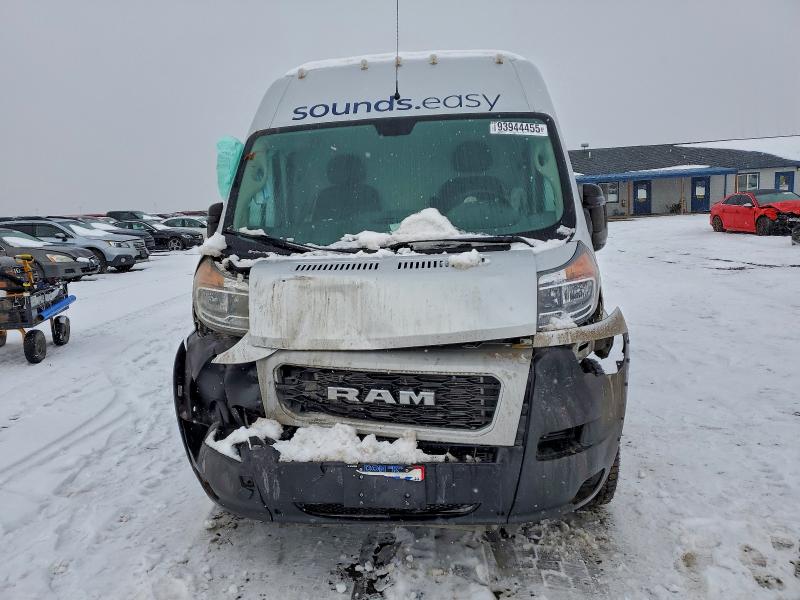 Photo 5 from auction – 2021 RAM PROMASTER with VIN 3C6ERVDG0ME509316